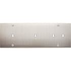 MODELEC - Façade Confidence Laiton Nickel Satine Triple Horizontale B1 B1 B2 à Vis