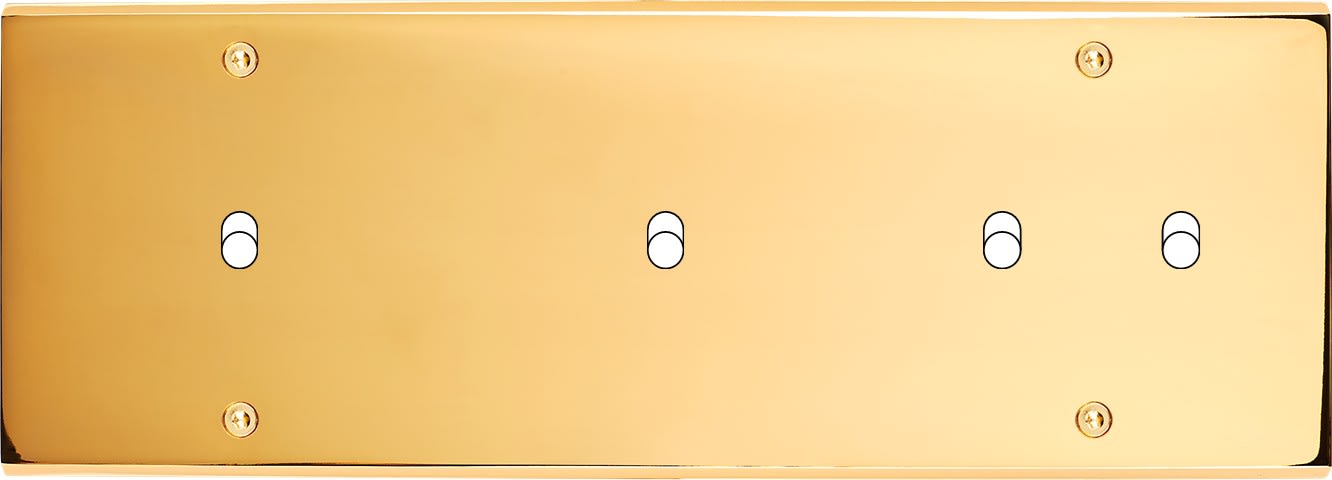 MODELEC - Façade Confidence Laiton Or Miroir Triple Horizontale B1 B1 B2 à Vis