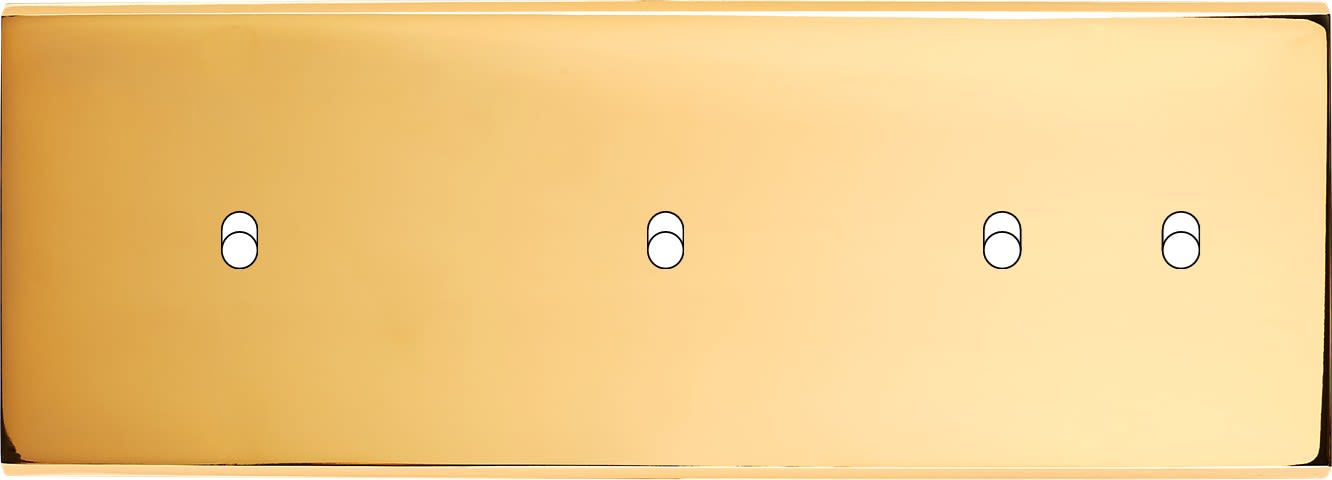 MODELEC - Façade Confidence Laiton Or Miroir Triple Horizontale B1 B1 B2