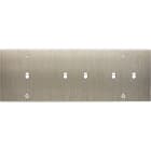 MODELEC - Façade Confidence Laiton Acier Brosse Triple Horizontale B1 B2 B2 à Vis