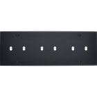 MODELEC - Façade Confidence Laiton Noir Mat Triple Horizontale B2 B2 B2 à Vis