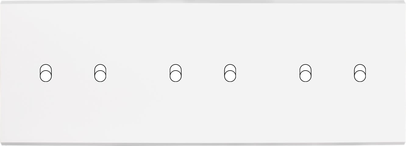 MODELEC - Façade Confidence Laiton Blanc Triple Horizontale B2 B2 B2