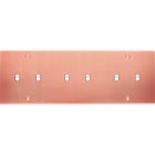 MODELEC - Façade Confidence Laiton Cuivre Satine Triple Horizontale B2 B2 B2 à Vis