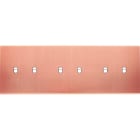 MODELEC - Façade Confidence Laiton Cuivre Satine Triple Horizontale B2 B2 B2