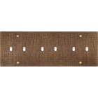 MODELEC - Façade Fascination Laiton Coslan Triple Horizontale B2 B2 B2 à Vis