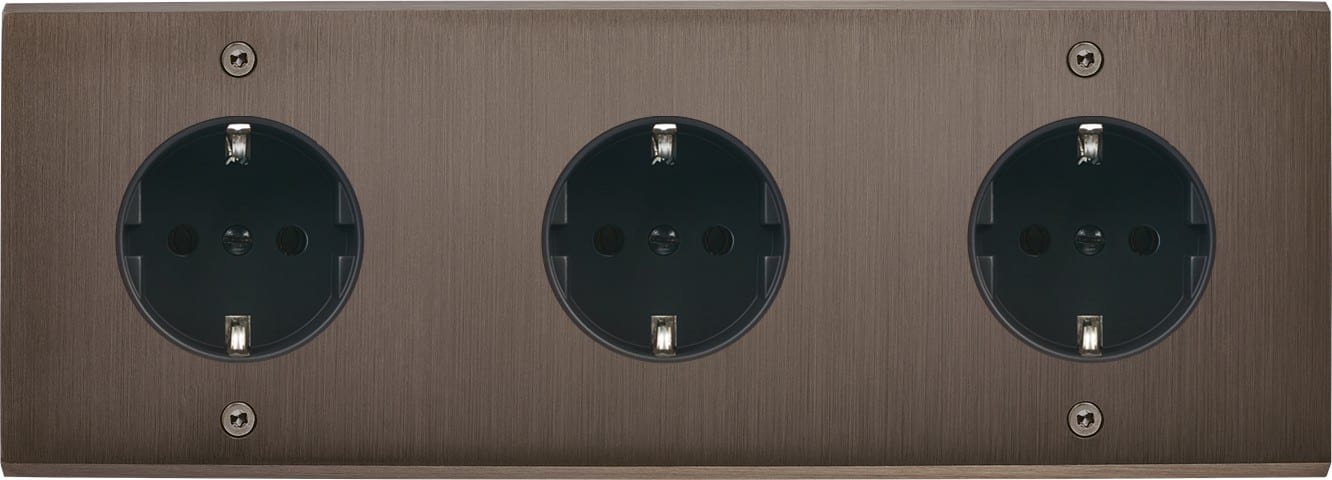 MODELEC - Façade Confidence Laiton Canon De Fusil Triple Horizontale 3Xpck V