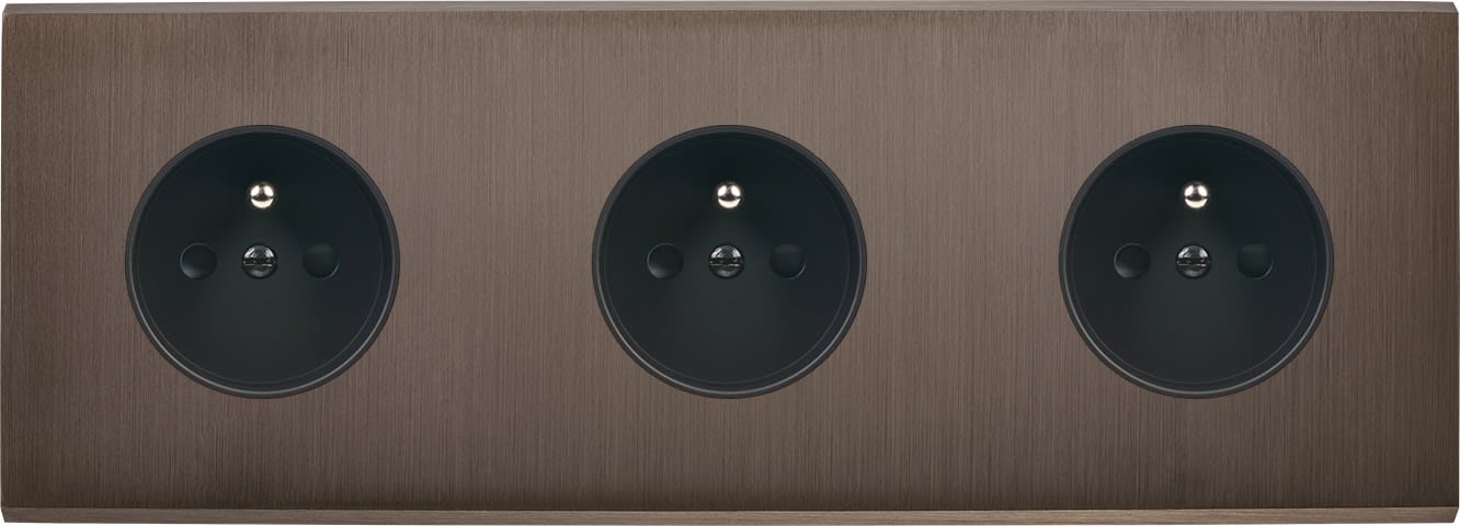 MODELEC - Façade Confidence Laiton Canon De Fusil Triple Horizontale PC Pc Pc