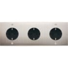 MODELEC - Façade Confidence Laiton Nickel Satine Triple Horizontalepckpckpck V