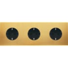 MODELEC - Façade Confidence Laiton Satine Triple Horizontale PCK Pck Pck