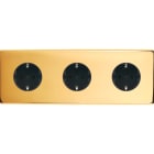 MODELEC - Façade Confidence Laiton Or Miroir Triple Horizontale PCK Pck Pck