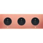 MODELEC - Façade Confidence Laiton Cuivre Satine Triple Horizontale PC Pc PC à Vis