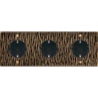 MODELEC - Façade Fascination Laiton Fauve Triple Horizontalepckpckpck V