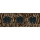 MODELEC - Façade Fascination Laiton Fauve Triple Horizontale Pckpckpck