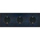 MODELEC - Façade Fascination Laiton Ombre Triple Horizontalepckpckpck V