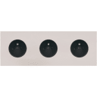 MODELEC - Façade Désir Gris Perle Mat Triple Horizontale PC Pc Pc