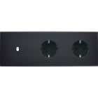 MODELEC - Façade Confidence Laiton Noir Mat Triple Horizontale B1 PCK Pck
