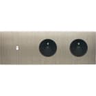 MODELEC - Façade Confidence Laiton Acier Triple Horizontale B1 PC Pc