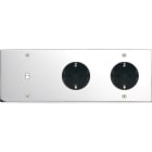 MODELEC - Façade Confidence Laiton Chrome Triple Horizontale B1Pckpck V