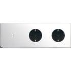 MODELEC - Façade Confidence Laiton Chrome Triple Horizontale B1 PCK Pck