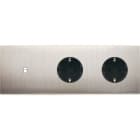 MODELEC - Façade Confidence Laiton Nickel Satine Triple Horizontale B1Pckpck