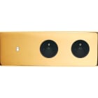 MODELEC - Façade Confidence Laiton Or Miroir Triple Horizontale B1 PC Pc