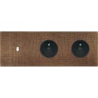 MODELEC - Façade Fascination Laiton Coslan Triple Horizontale B1 PC Pc