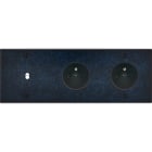 MODELEC - Façade Fascination Laiton Ombre Triple Horizontale B1 PC Pc à Vis