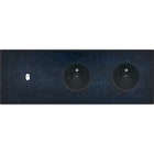 MODELEC - Façade Fascination Laiton Ombre Triple Horizontale B1 PC Pc