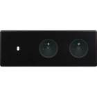 MODELEC - Façade Hitera Noir Soft Triple Horizontale B1 PC Pc