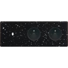 MODELEC - Façade Hitera Terrazzo Noir Triple Horizontale B1 PC Pc