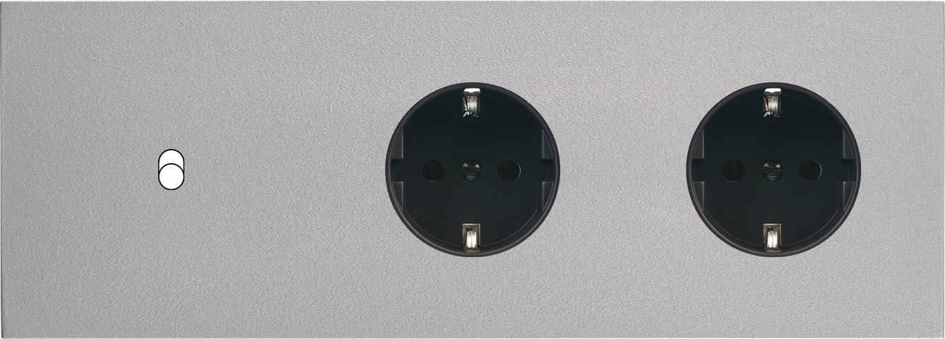 MODELEC - Façade Désir Alu Mat Triple Horizontale B1 PCK Pck