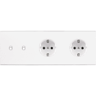MODELEC - Façade Confidence Laiton Blanc Triple Horizontale B2 PCK Pck