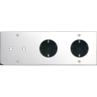 MODELEC - Façade Confidence Laiton Chrome Triple Horizontale B2Pckpck V