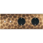 MODELEC - Façade Fascination Laiton Onde Triple Horizontale B2Pckpck V