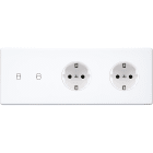 MODELEC - Façade Hitera Blanc Soft Touch Triple Horizontale B2 PCK Pck