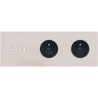 MODELEC - Façade Désir Gris Perle Mat Triple Horizontale B2 PC Pc