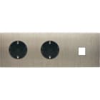 MODELEC - Façade Confidence Laiton Acier Triple Horizontale PCK Pck M1