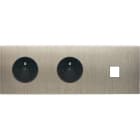 MODELEC - Façade Confidence Laiton Acier Triple Horizontale PC Pc M1