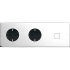 MODELEC - Façade Confidence Laiton Chrome Triple Horizontale PCK Pck M1