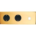 MODELEC - Façade Confidence Laiton Or Miroir Triple Horizontale PCK Pck M1