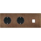 MODELEC - Façade Fascination Laiton Coslan Triple Horizontale PCK Pck M1