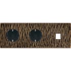 MODELEC - Façade Fascination Laiton Fauve Triple Horizontale PCK Pck M1