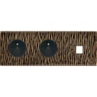 MODELEC - Façade Fascination Laiton Fauve Triple Horizontale PC Pc M1