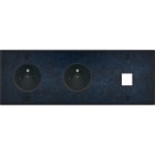 MODELEC - Façade Fascination Laiton Ombre Triple Horizontale PC Pc M1 à Vis