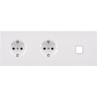 MODELEC - Façade Désir Blanc Mat Triple Horizontale PCK Pck M1