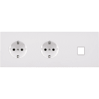 MODELEC - Façade Désir Blanc Mat Triple Horizontale PCK Pck M1
