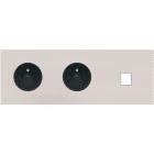 MODELEC - Façade Désir Gris Perle Mat Triple Horizontale PC Pc 1 Media