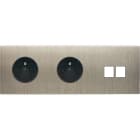 MODELEC - Façade Confidence Laiton Acier Triple Horizontale PC Pc M2