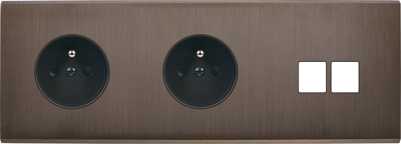 MODELEC - Façade Confidence Laiton Canon De Fusil Triple Horizontale PC Pc M2