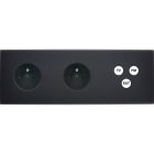 MODELEC - Façade Confidence Laiton Noir Triple Horizontale PC Pc C3